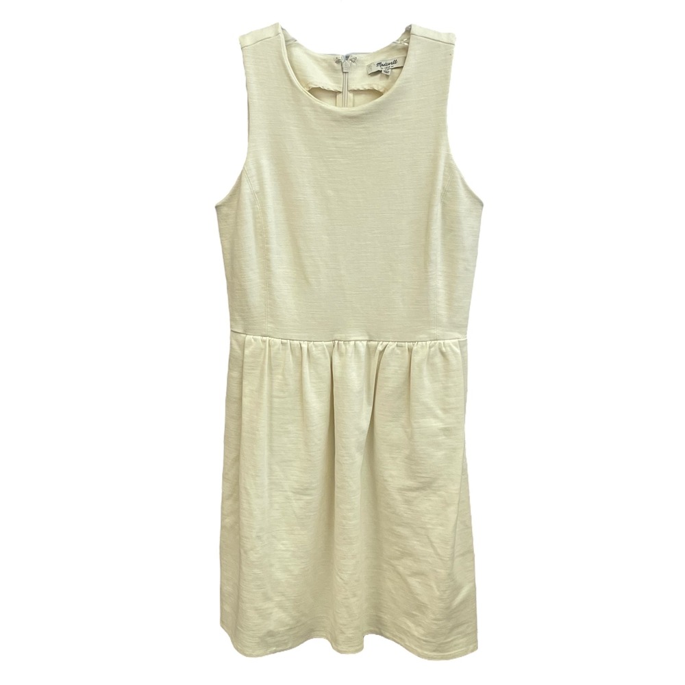 Madewell Sleeveless Dress Casual Cotton Blend A-Line Mini Dress XS